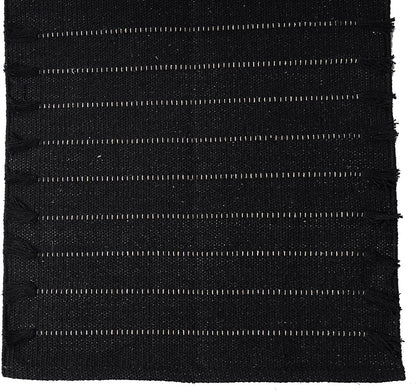 Indian Handmade 100% Organic Cotton Yoga Mat, Hand Woven Rug, Yoga Mat For Everyday Fitness at Home Comfortable Foldable Long Mat