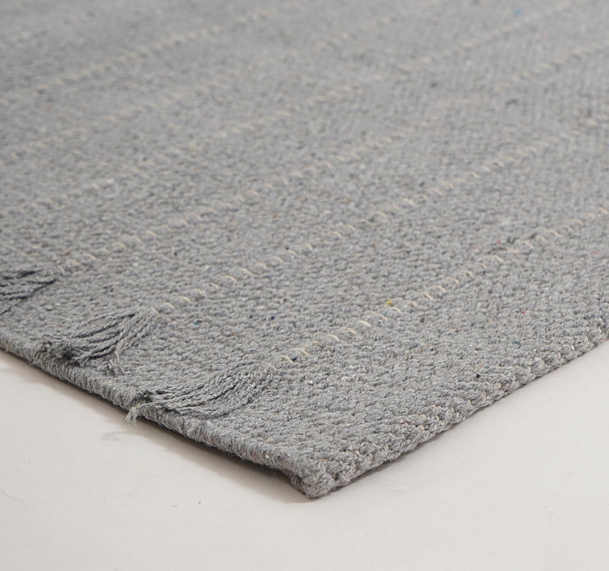 Indian Handmade 100% Organic Cotton Yoga Mat, Hand Woven Rug, Yoga Mat For Everyday Fitness at Home Comfortable Foldable Long Mat