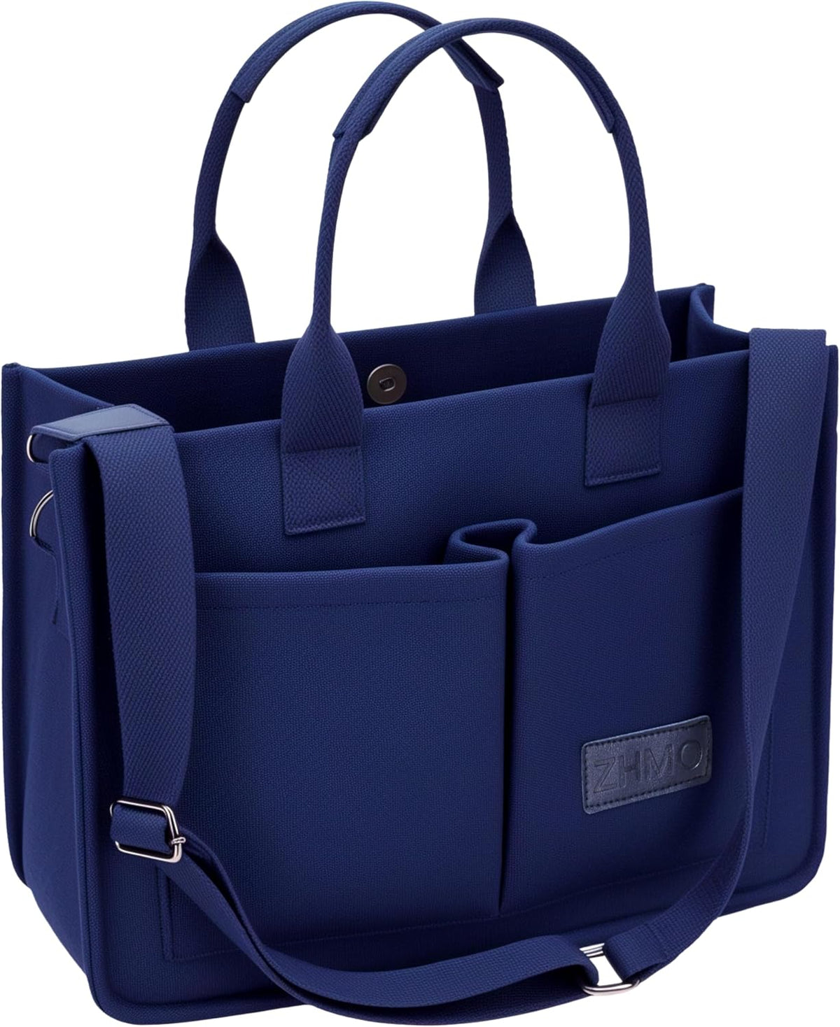ZHMO Canvas Tote Bag for Women,Women's Bags Crossbody Bags Work Laptop Tote Bag Large Handbags Purse for Travel Nurse Teacher