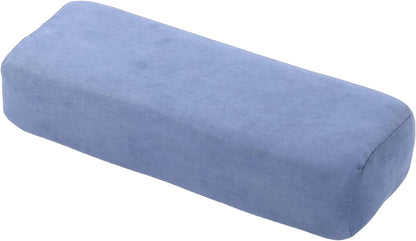 Meditation Cushion, Triple Layer Sponge Core Yoga Bolster Pillow, Restorative Yoga Pillow with Suede Cover Easy Carry Handle Machine Washable for Home Studio Relaxation (Purple)