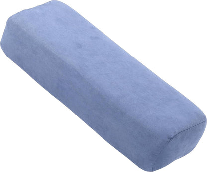 Meditation Cushion, Triple Layer Sponge Core Yoga Bolster Pillow, Restorative Yoga Pillow with Suede Cover Easy Carry Handle Machine Washable for Home Studio Relaxation (Purple)