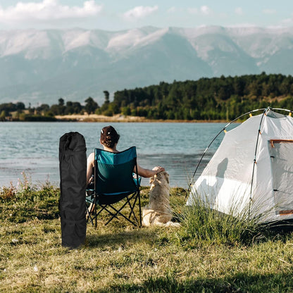 Foldable Camp Chair Replacement Bag Carrying Bag Large Mouth Bag with Shoulder Strap for Outdoor Camping, Heavy Duty Large Storage Folding Chair Bag 48 inches (Chair is not Included)