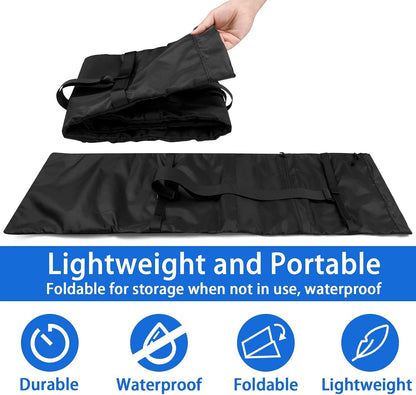 Foldable Camp Chair Replacement Bag Carrying Bag Large Mouth Bag with Shoulder Strap for Outdoor Camping, Heavy Duty Large Storage Folding Chair Bag 48 inches (Chair is not Included)