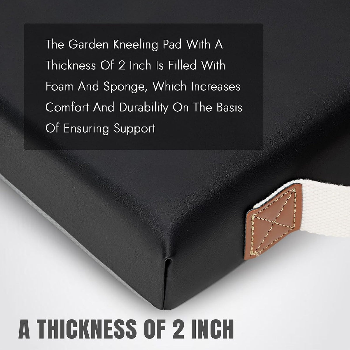 HappyPicnic Extra Thick Kneeling Pad, 1 Pack, Green, 17.5 x 11 x 2in
