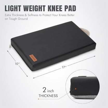 HappyPicnic Extra Thick Kneeling Pad, 1 Pack, Green, 17.5 x 11 x 2in