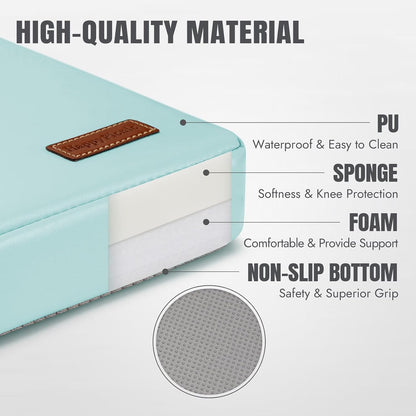 HappyPicnic Extra Thick Kneeling Pad, 1 Pack, Green, 17.5 x 11 x 2in