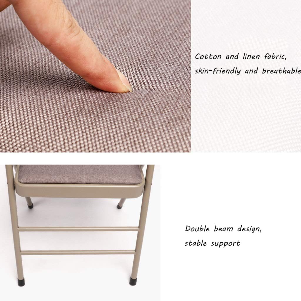 Yoga Assist Chair with Lumbar Back Support,Iyengar Yoga Chair,Removable Seat Cushion, Metal Frame,Backless Yoga Chair,Portable Foldable Yoga Chair,Gray