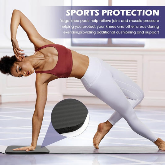 Yoga Knee Pad - Clear Up Pain During Exercise, Ideal for Pilates and Planks