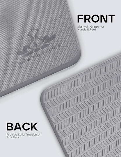 Yoga Knee Pads Cushion Non-Slip Yoga Mat Thick Yoga Accessories for Women Workout Pilates Kneeling Pads for Working out Exercise 26"x10"x0.5"