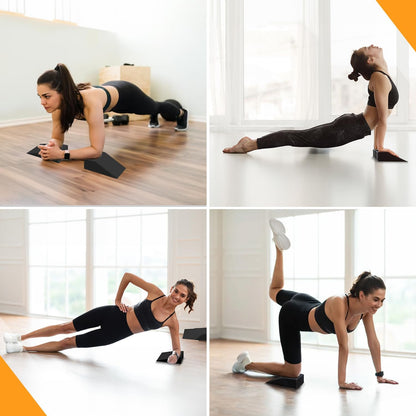 2 Pack Squat Wedge Blocks, Foot and Wrist Yoga Wedges