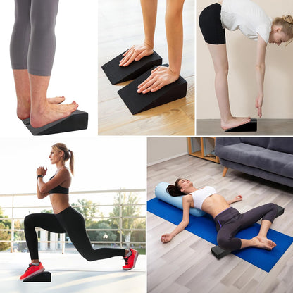2 Pack Squat Wedge Blocks, Foot and Wrist Yoga Wedges