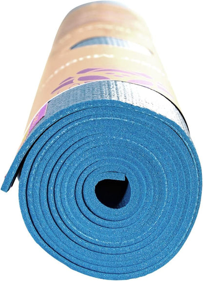 Tapas Travel Yoga Mat - Super Portable and Durable, Textured Sticky Surface, May be Folded or Rolled, Packable, Economical