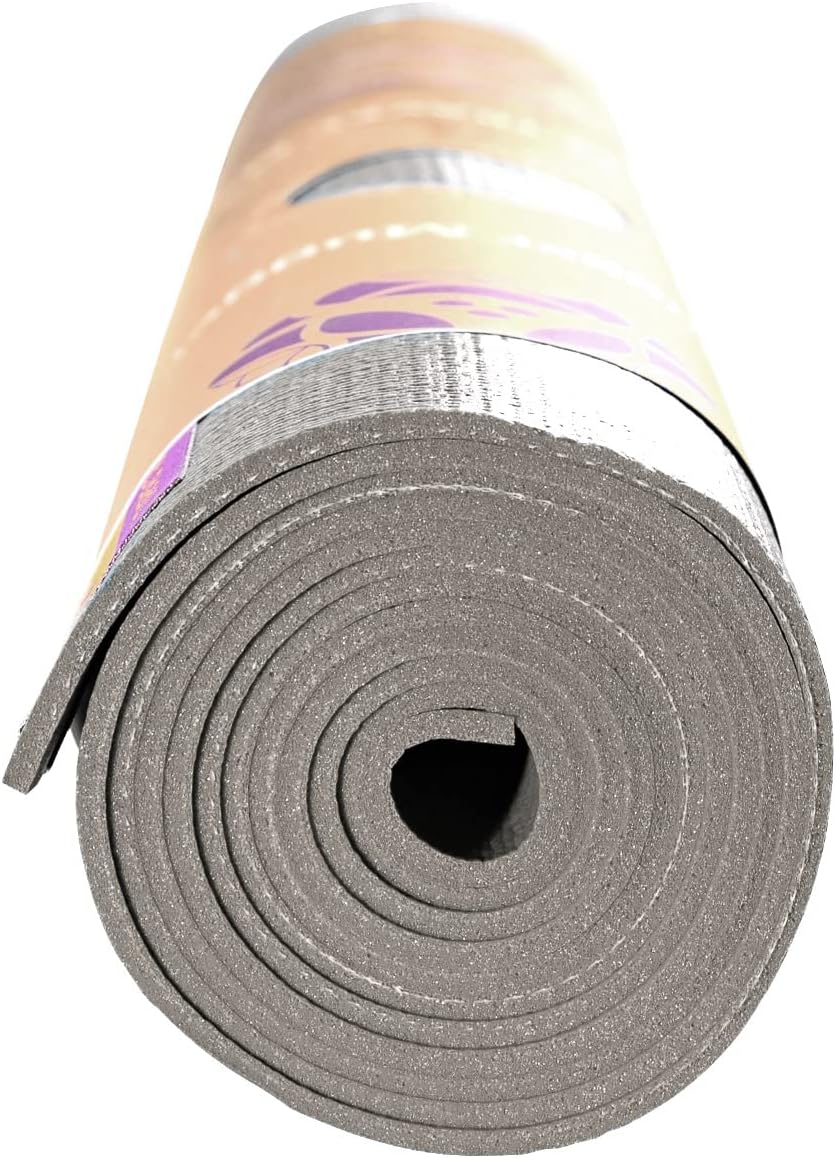Tapas Travel Yoga Mat - Super Portable and Durable, Textured Sticky Surface, May be Folded or Rolled, Packable, Economical