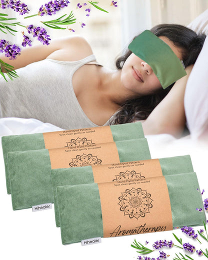 Lavender Eye Pillow for Sleeping, Weighted Eye Mask for Spa, Yoga