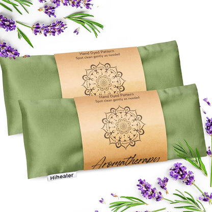 Lavender Eye Pillow for Sleeping, Weighted Eye Mask for Spa, Yoga