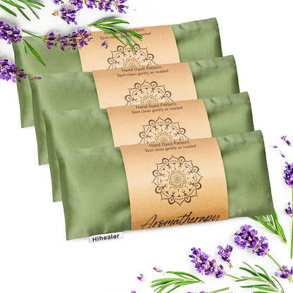 Lavender Eye Pillow for Sleeping, Weighted Eye Mask for Spa, Yoga