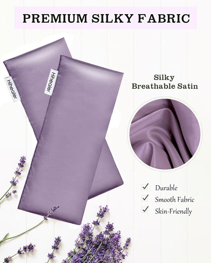 Lavender Eye Pillow for Sleeping, Weighted Eye Mask for Spa, Yoga