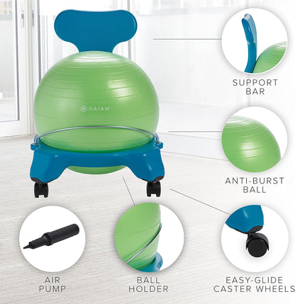 Classic Balance Ball Chair, Stability Seat