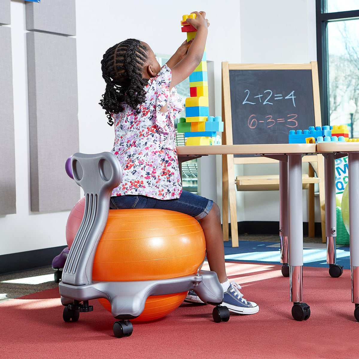 Classic Balance Ball Chair, Stability Seat