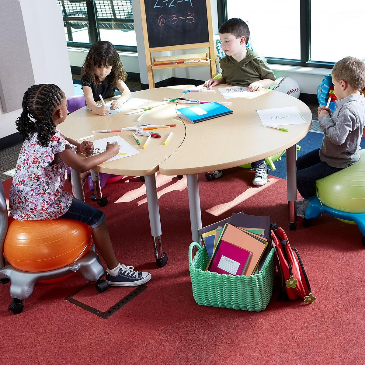 Classic Balance Ball Chair, Stability Seat