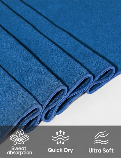 Yoga Mat Towel Non Slip for Hot Yoga Towel with Silicone Grip & Free Spray Bottle, 72"X26" Extra Large Microfiber Yoga Towel for Bikram, Pilates, Fitness