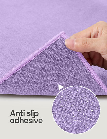 Yoga Mat Towel Non Slip for Hot Yoga Towel with Silicone Grip & Free Spray Bottle, 72"X26" Extra Large Microfiber Yoga Towel for Bikram, Pilates, Fitness