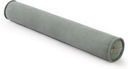 Corduroy Body Pillow, Round Bolster Cylinder Pillow for Adults, Soft Long Support Pillow for Bed & Sofa, Removable Washable Cover,59 x 7.87 Inches,Peacock Blue