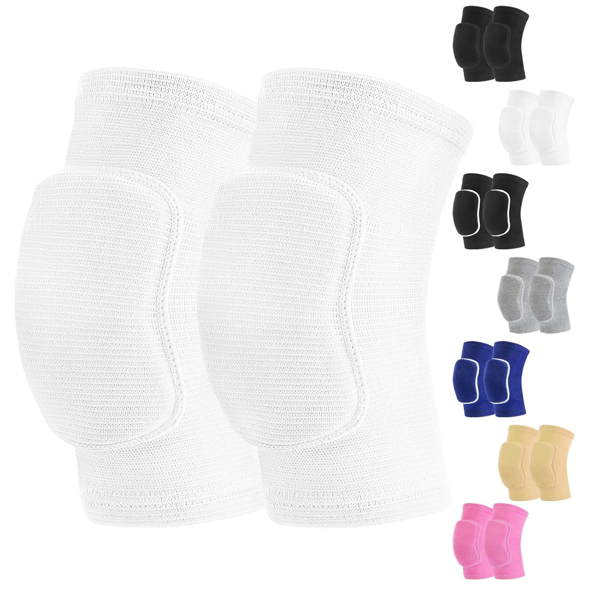 Volleyball Knee Pads for Dancers, Soft Breathable Knee Pads for Men Women Youth Girls Kids Knees Protective, Knee Braces for Volleyball Football Dance Yoga Wrestling Running Cycling