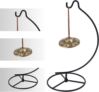 Tingsha Cymbals Tibetan Chime Bells, Healing Bell with Striker(Sanskrit)