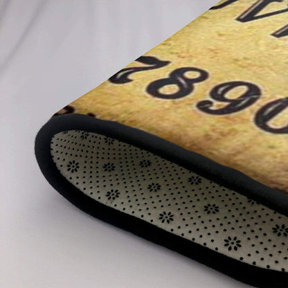 Dangerous Magical Game Ouija Board Pattern Area Rug, Bedroom Living Room Kitchen Floor Mat, Children Play Carpet, Throw Rugs Yoga Mat