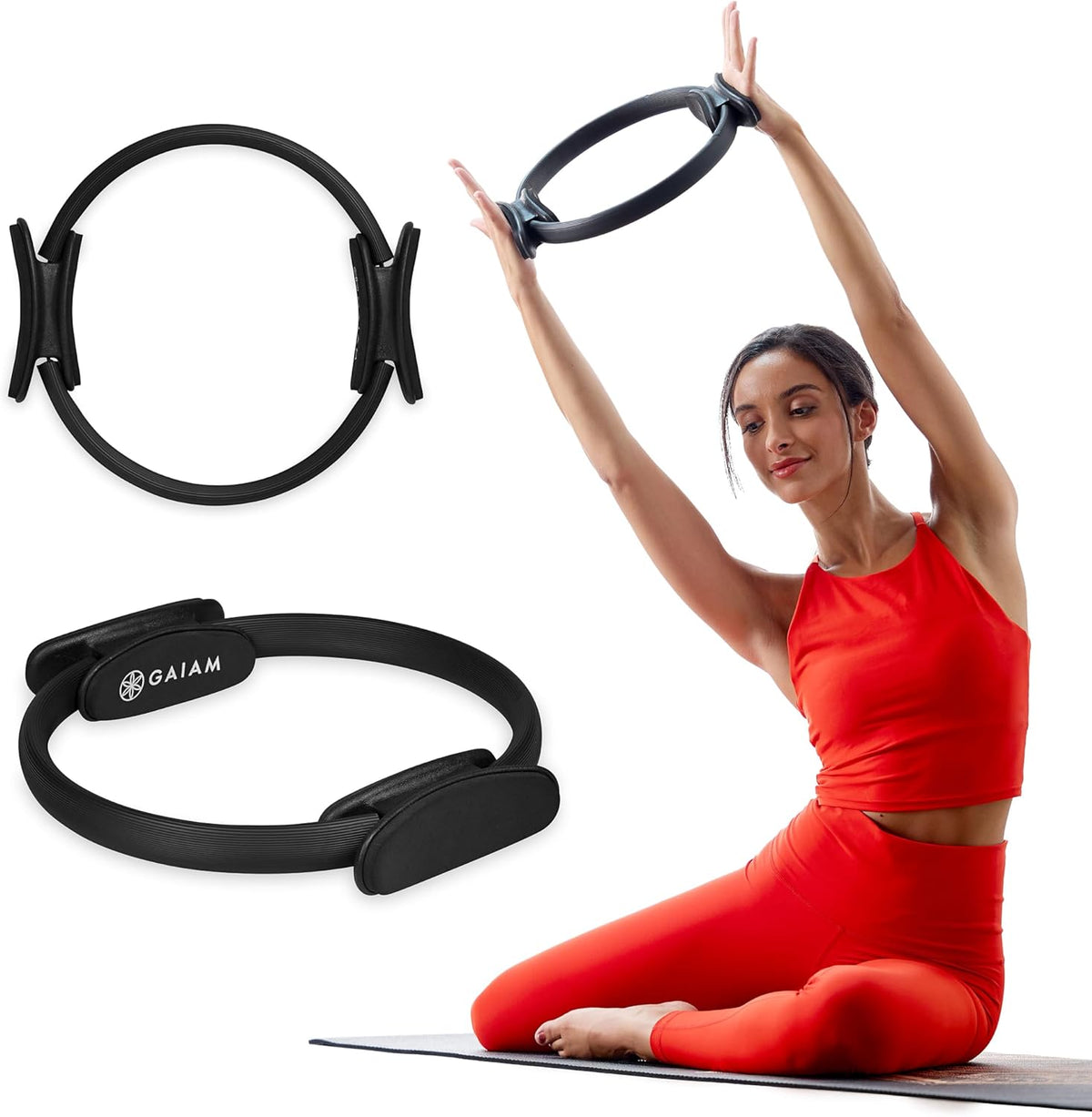 Pilates Ring Fitness Circle, Toning Arms, Legs & Core