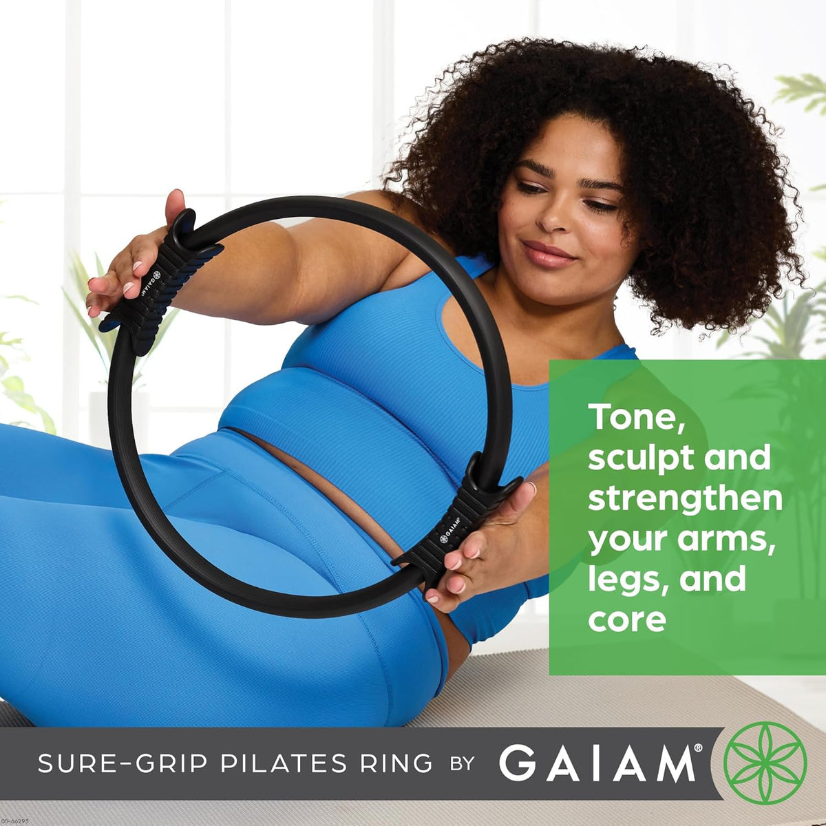 Pilates Ring Fitness Circle, Toning Arms, Legs & Core