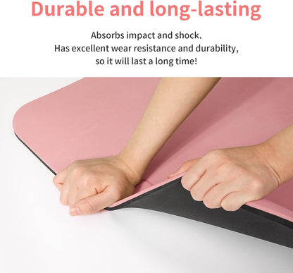 POE Yoga Mat （10mm）Extra Thick Fitness Mat 72"x24" with Carry Strap