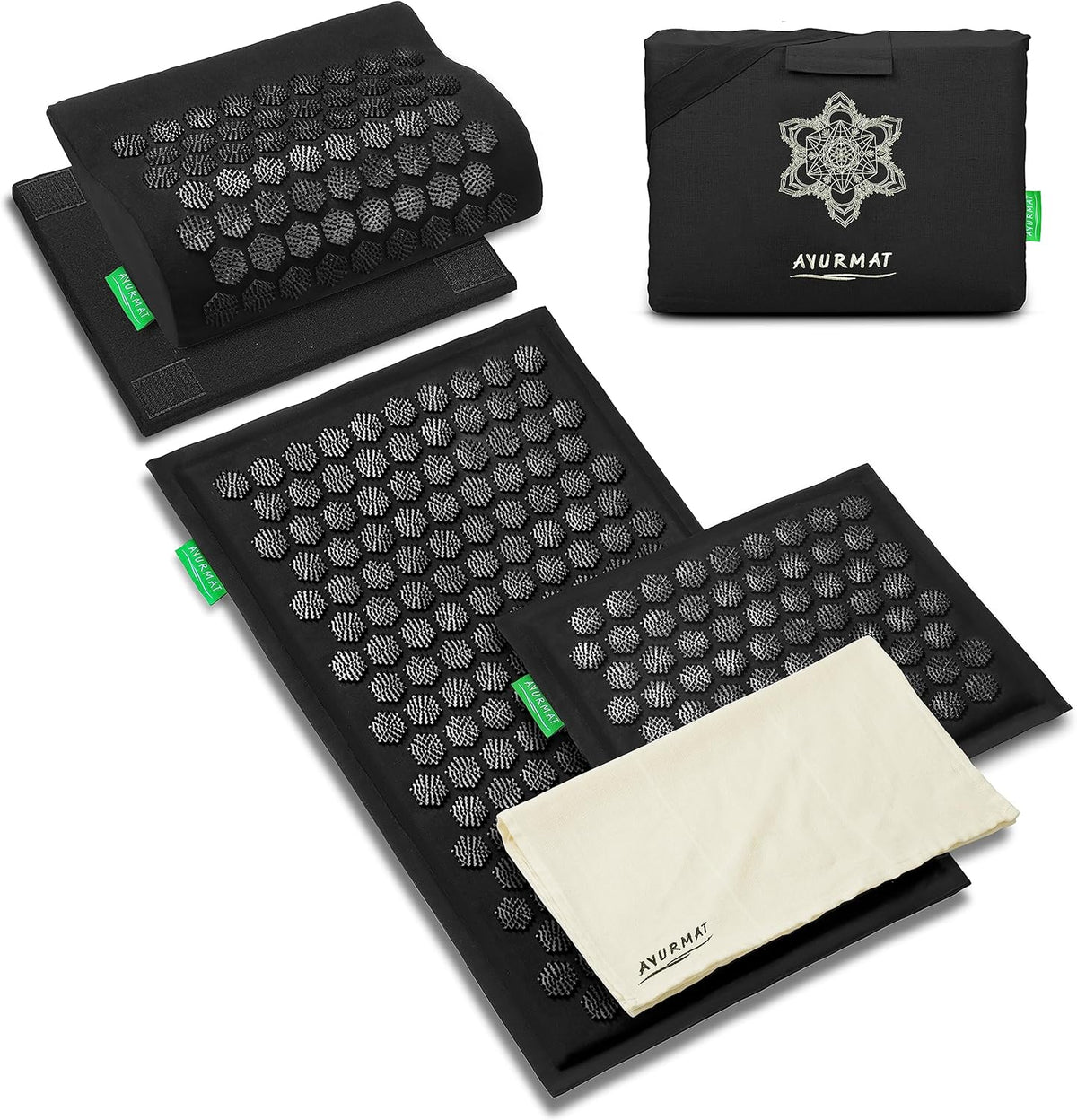 Acupressure Mat and Pillow Set - Full Body Acupuncture Mat