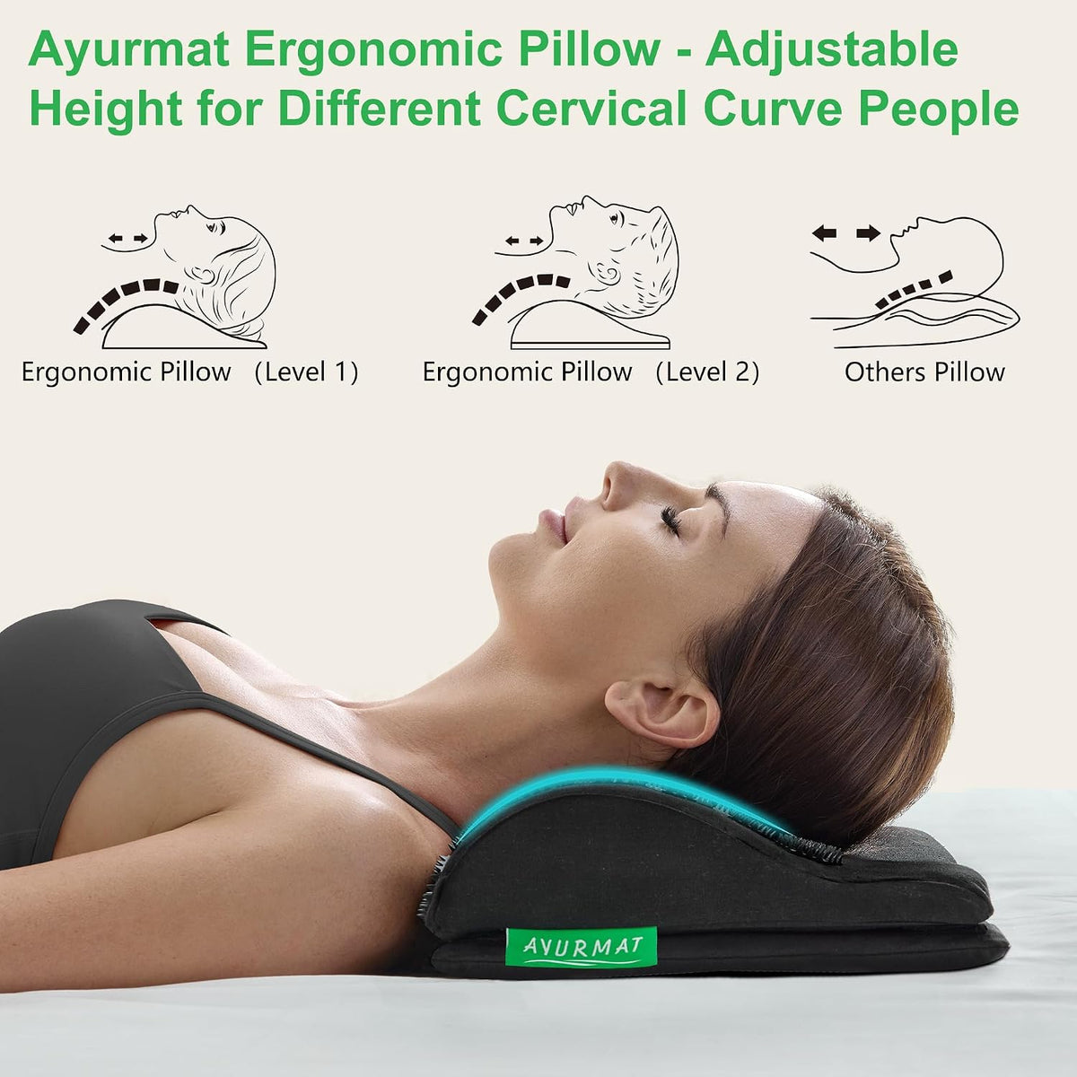 Acupressure Mat and Pillow Set - Full Body Acupuncture Mat