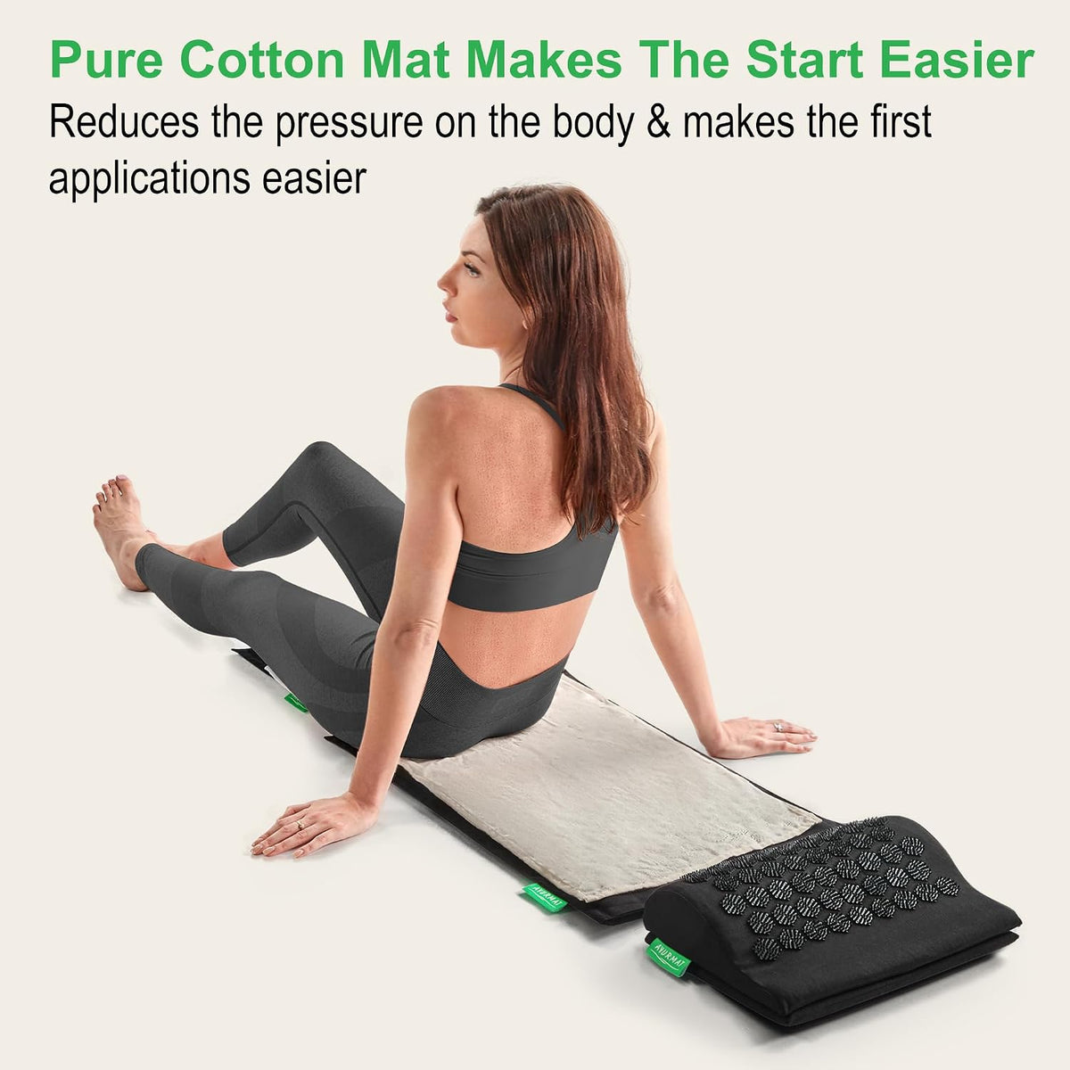 Acupressure Mat and Pillow Set - Full Body Acupuncture Mat