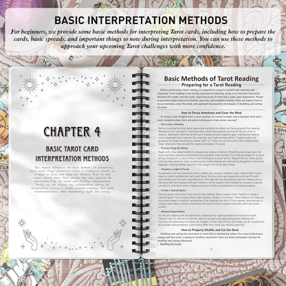 The 33-Day Tarot Challenge Journal: Master Tarot History, Symbols, Card Meanings & Spreads | Daily Practices for Self-Discovery, Healing, Intuition, Meditation & Personal Growth, A5(5.9x8.5 inch)