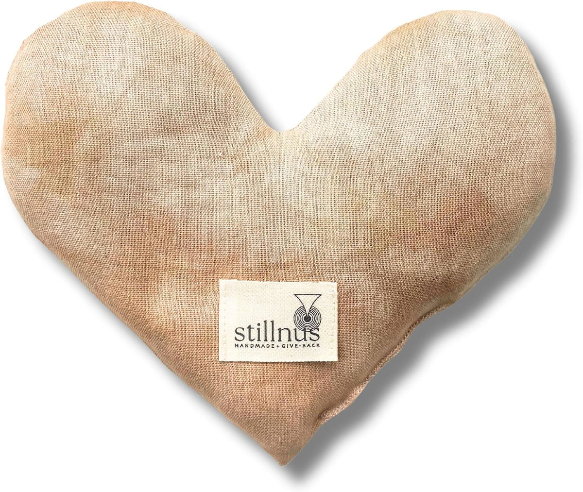 Weighted Heart Eye Pillow & Eye Mask - Luxury Gift, Earth