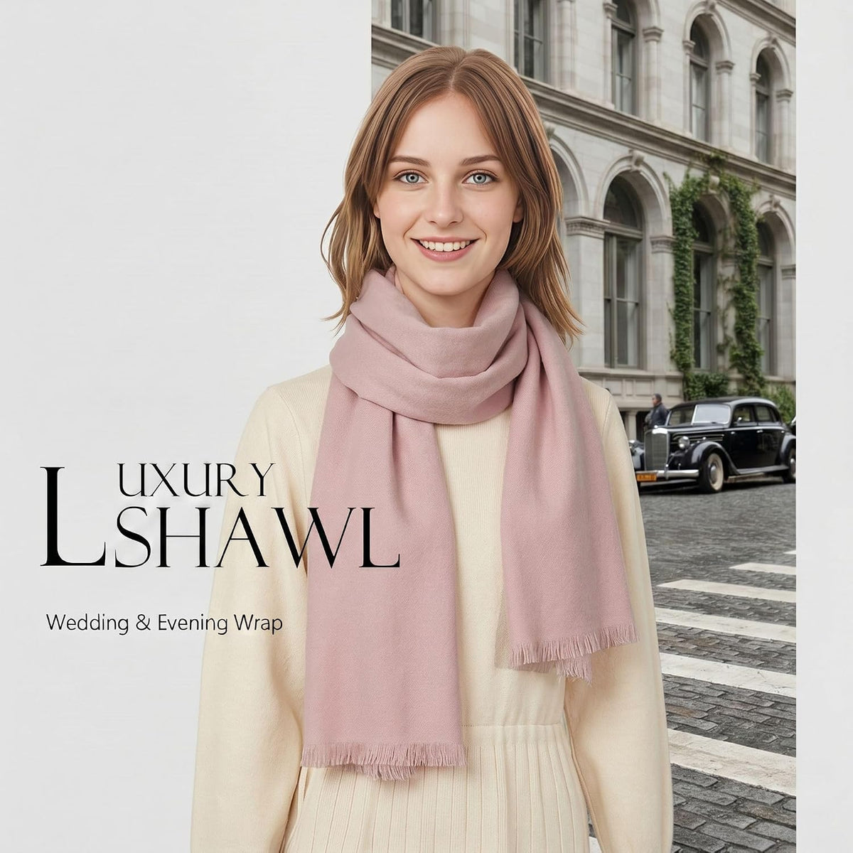 Shawl Wraps for Women Pashmina Shawls and Wraps for Evening Dresses Large Soft Scarf Winter Scarf Wedding Shawl…