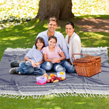 Extra Large Turkish Beach Towel Picnic Camping Mat Throw Blanket Oversized Quick Dry Lightweight Absorbent Hiking Essentials Pool Accessories Gym Gift Yoga Must Haves Travel Gadgets Stuff