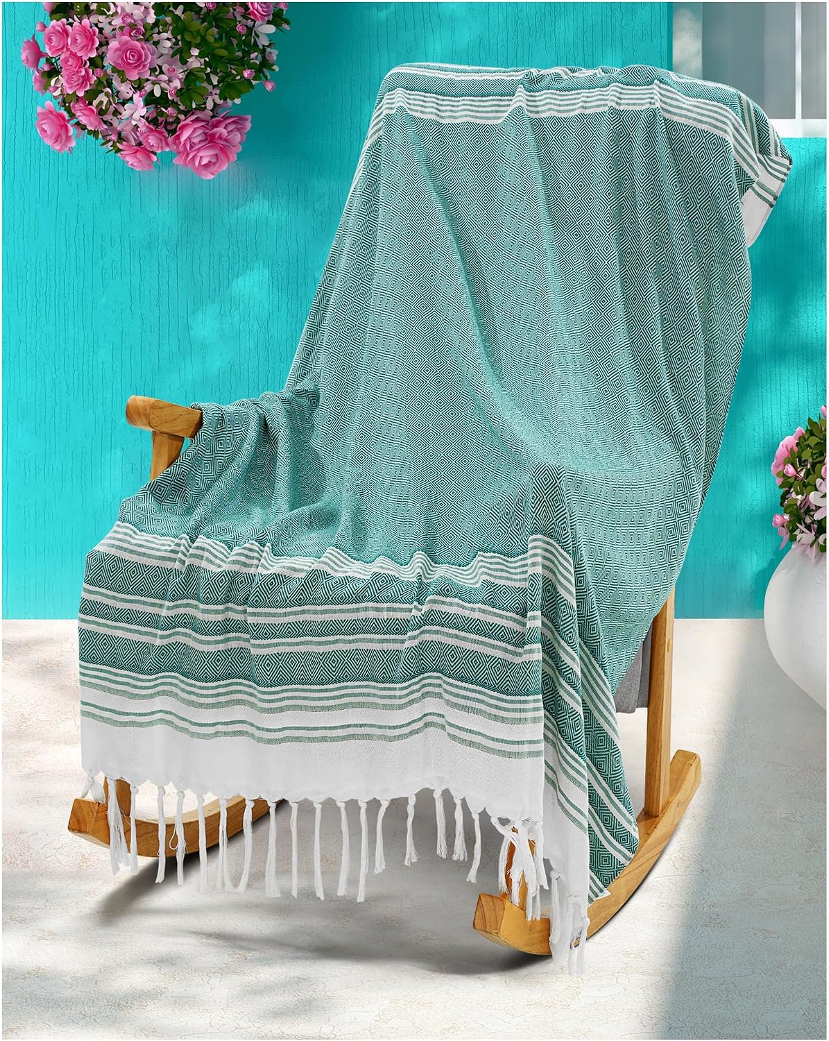 Extra Large Turkish Beach Towel Picnic Camping Mat Throw Blanket Oversized Quick Dry Lightweight Absorbent Hiking Essentials Pool Accessories Gym Gift Yoga Must Haves Travel Gadgets Stuff