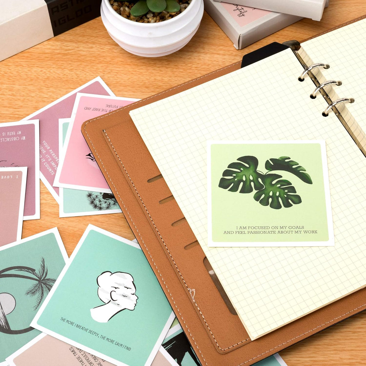 100 Affirmation Cards for Women and Men With 150+ Thought-Provoking Questions, Unique Affirmation cards for stress Relief, Meditation and Self Care Gift For Women and Men.