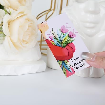 100 Affirmation Cards for Women and Men With 150+ Thought-Provoking Questions, Unique Affirmation cards for stress Relief, Meditation and Self Care Gift For Women and Men.