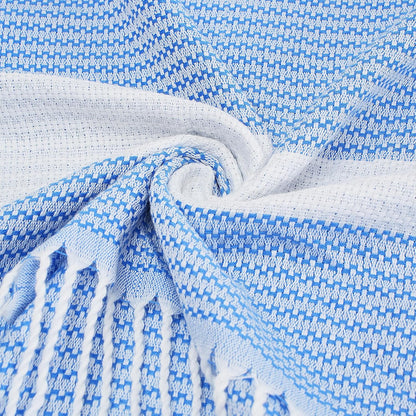 6 Packs Oversized Turkish Beach Towels Set Towel Bulk 74"x38" Extra Large Quick Dry Sand Free Light Swim Bath Camping Pool Towel Travel Blanket Essentials Cruise Accessories Adult Vacation