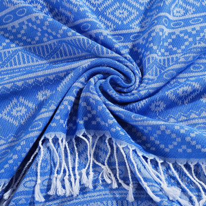 6 Packs Oversized Turkish Beach Towels Set Towel Bulk 74"x38" Extra Large Quick Dry Sand Free Light Swim Bath Camping Pool Towel Travel Blanket Essentials Cruise Accessories Adult Vacation