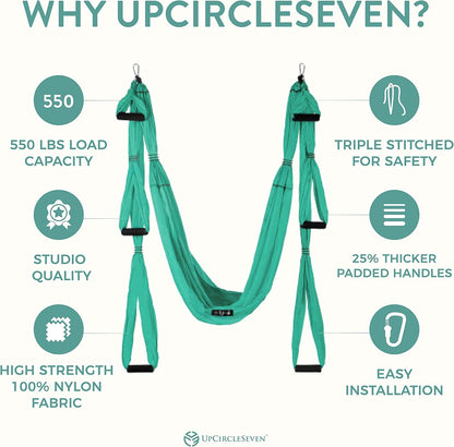 Aerial Yoga Swing Set Ceiling Mount Accessories