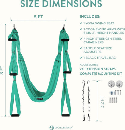 Aerial Yoga Swing Set Ceiling Mount Accessories