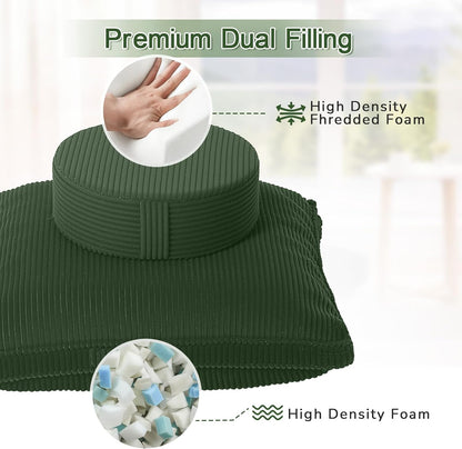 Meditation Cushion, 32x32inch Meditation Floor Pillow for Adults