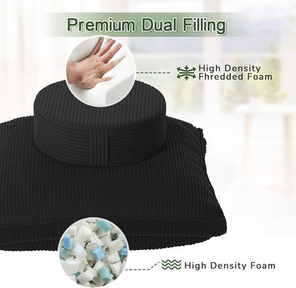Meditation Cushion, 32x32inch Meditation Floor Pillow for Adults