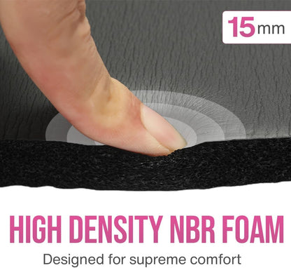 Knee Pad Cushion - 0.6 Inch (15mm) Thick Exercise Knee Pad